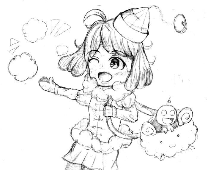ラフスケッチ