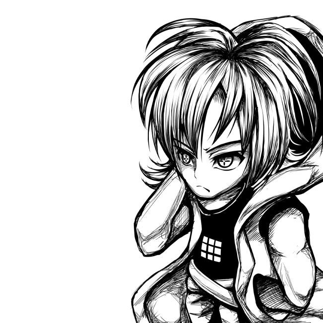 オリキャラ男の子の描き込んだ落書き