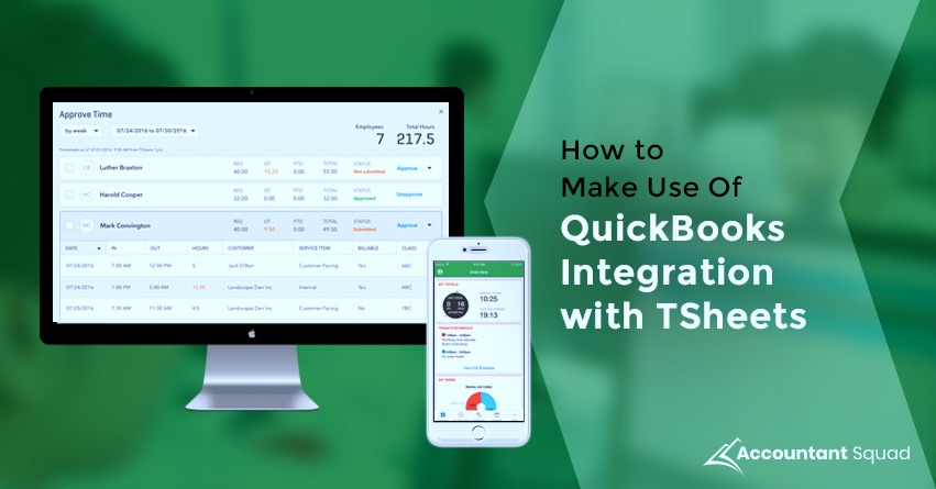 Tsheets-QuickBooks Tsheets-QuickBooks