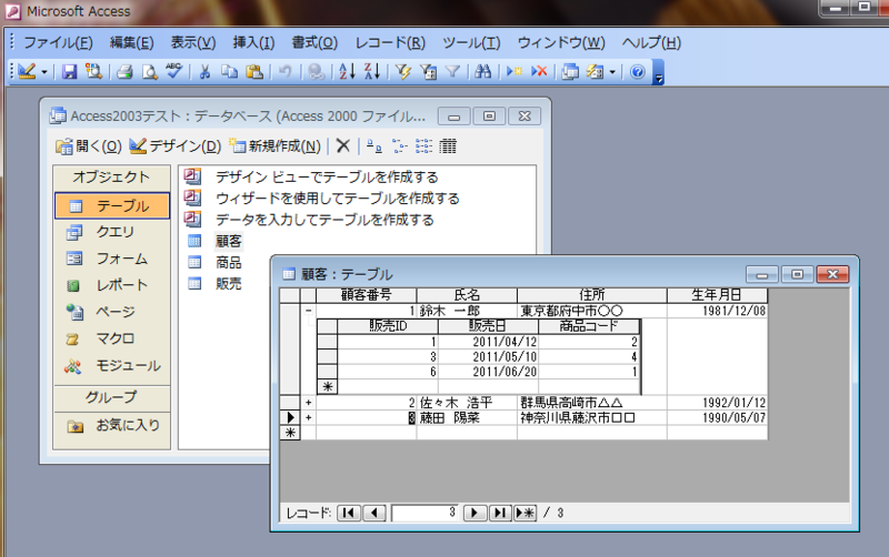 Accessの概要 - もう一度学ぶMS-Access