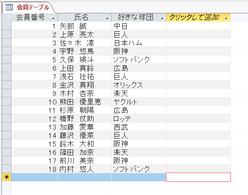 パラメータクエリにin演算子を用いて複数の条件で抽出するための設定 もう一度学ぶms Access