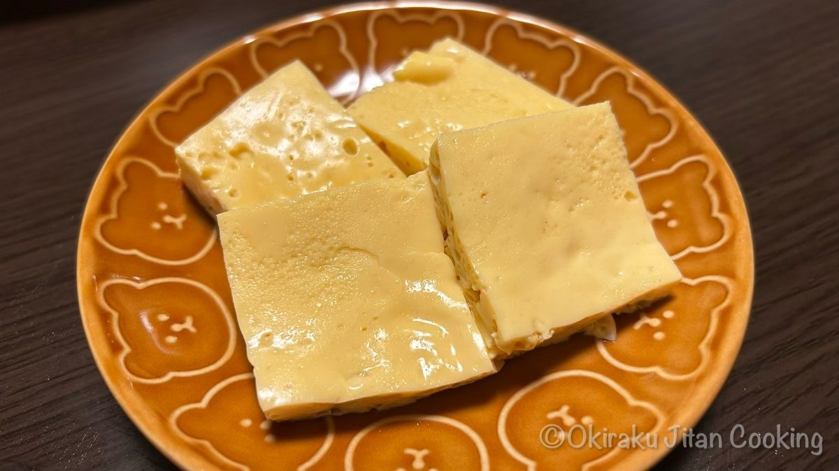 ホットクック試作】だし焼き卵(巻かないだし巻き卵)｜だし汁たっぷり 
