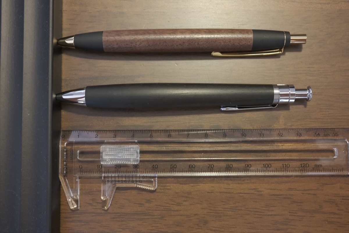 野原工芸と工房 楔のボールペン比較 - カメライフログ