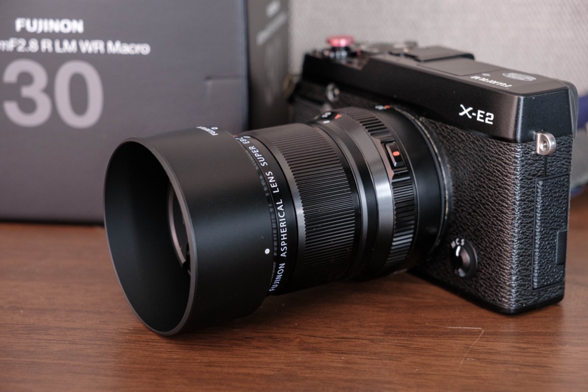 富士フイルム - 【新品に近い】FUJIFILM XF30mm F2.8 R LM WR 富士フイルム XF30mmF2.8 R LM WR Macroは新たな時代の標準