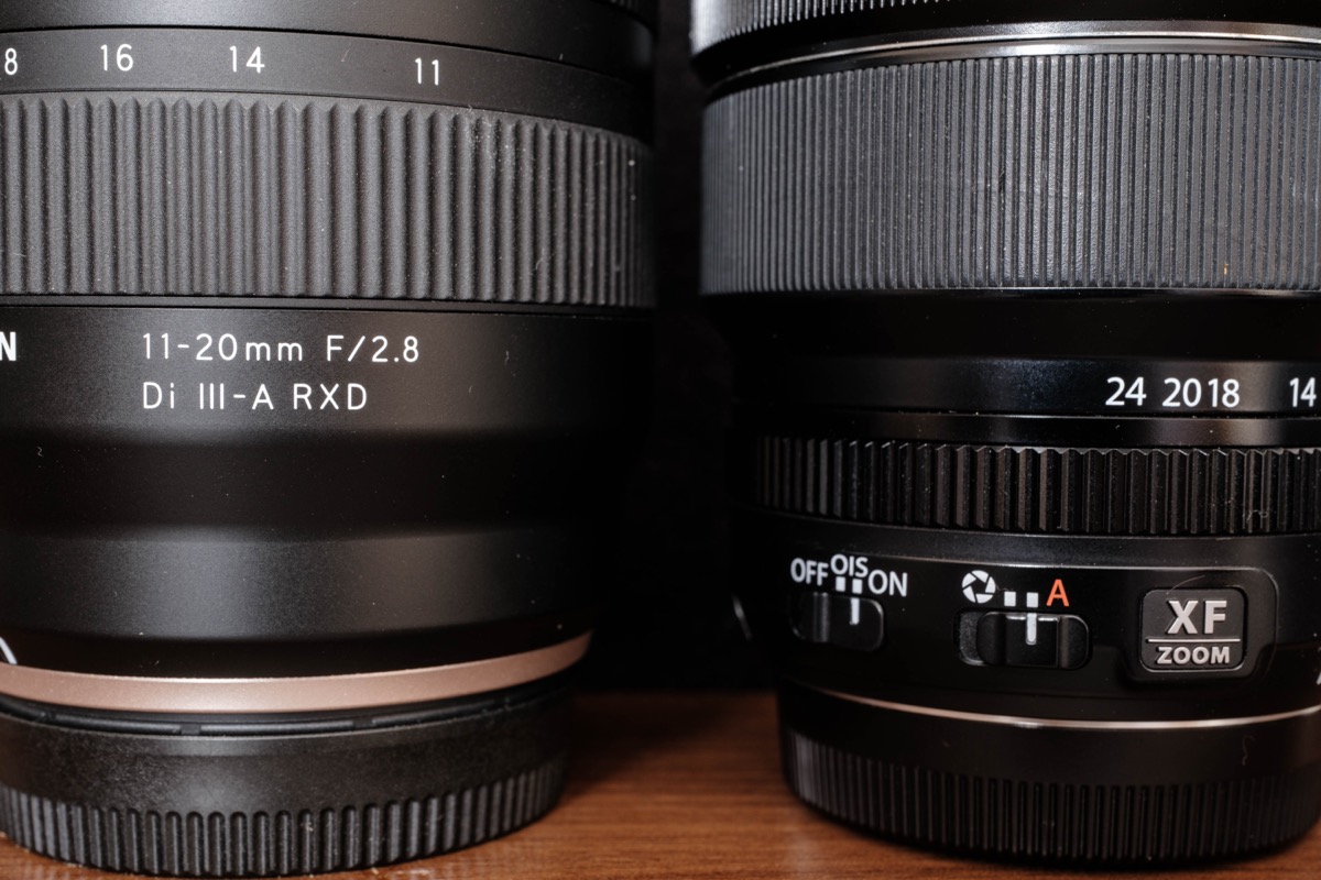TAMRON 「11-20mm F/2.8 Di III-A RXD」(Model B060) Xマウント