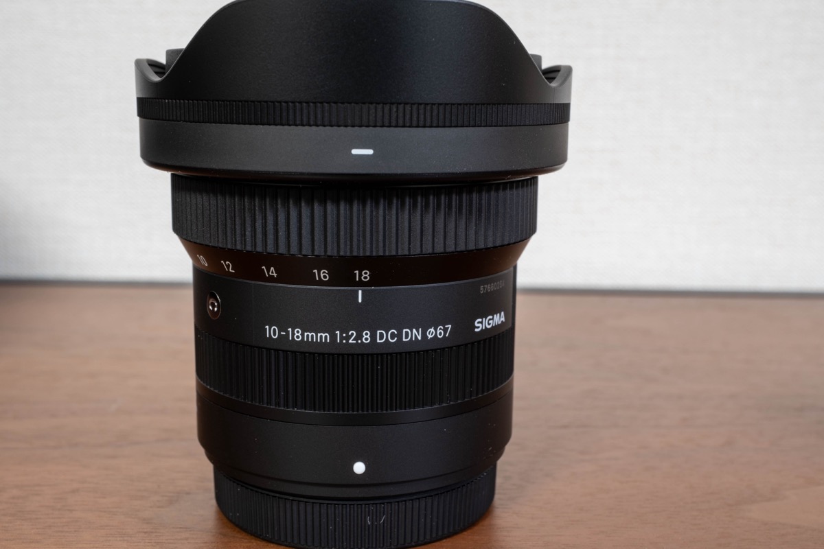 レンズレビュー：SIGMAシグマ10-18mm F2.8 DC DN Contemporary富士