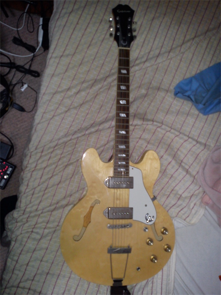 Epiphone casino NA エピフォン カジノ 中国製 China 20170325 Epiphone Casino - Guitar Stuff Blog