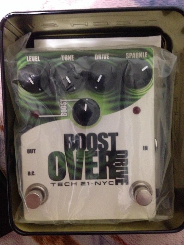 20170423 Tech21 Boost Overdrive - Guitar Stuff Blog