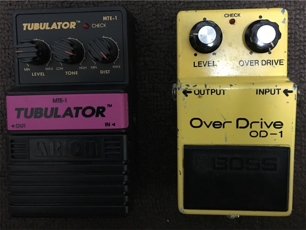 ARION MTE-1 TUBULATOR アリオン チューブレーター 【エフェクター】初期型『Arion Tubulator』をモデファイ【AJILOG  #47】 ARION MTE-1 TUBULATOR ST系オーバードライブ