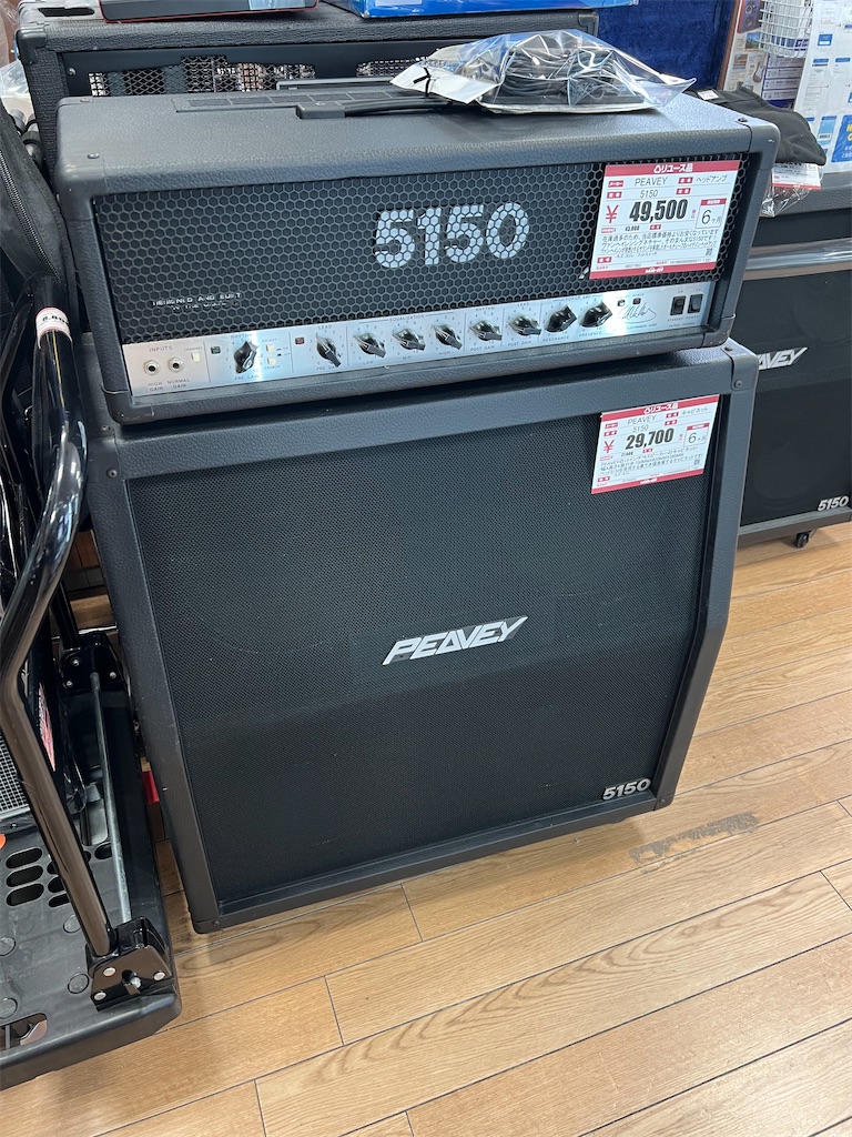 Peavey 5150 初期型ブロックロゴ（PEAVEY(ピーヴィー)アンプ買取 