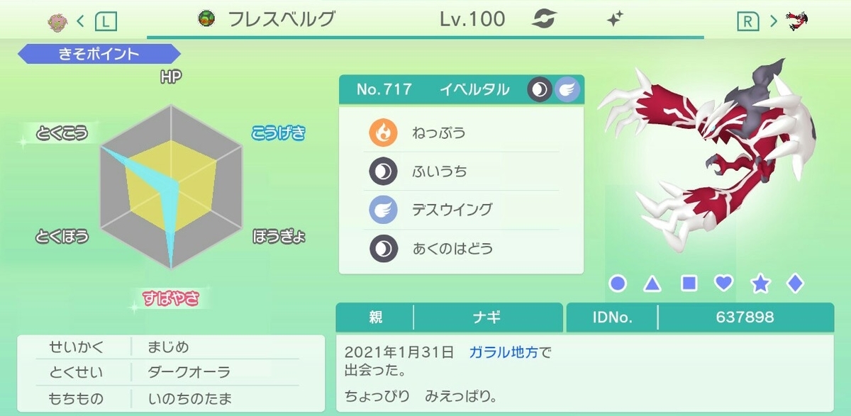 悪を統べし破壊の怪鳥 イベルタル とある狂信者の雑記帳 ダイアリー 悪を統べし破壊の怪鳥 イベルタル とある狂信者の雑記帳 ダイアリー