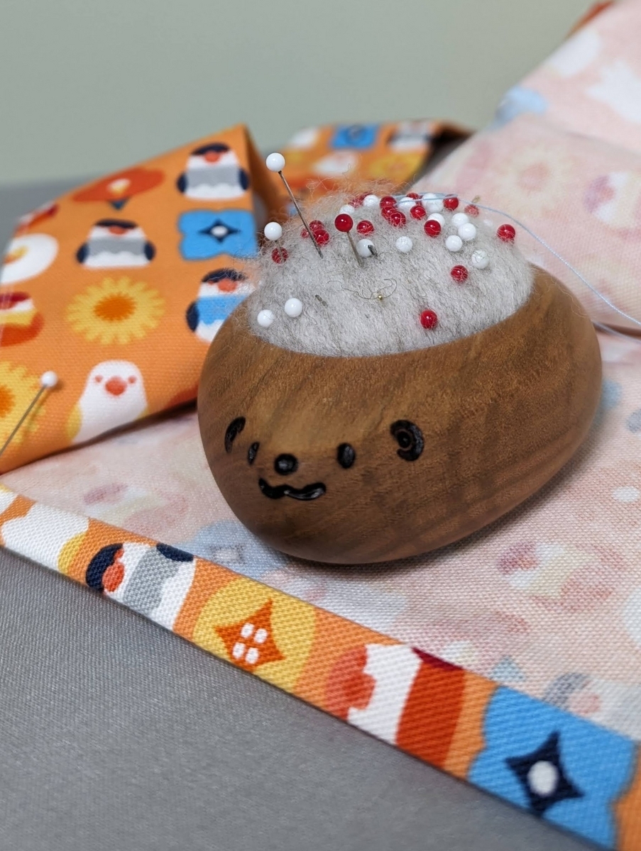 エプロン作成中