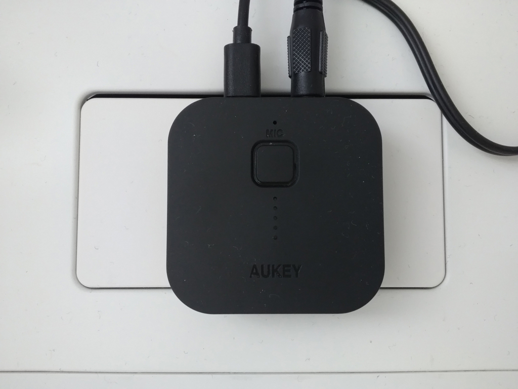 Aukey Bluetoothレシーバーの使用感 留年戦記