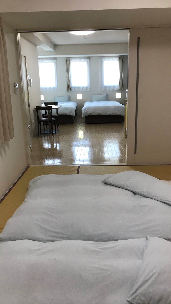 和室を満喫するファミリー向け宿泊施設