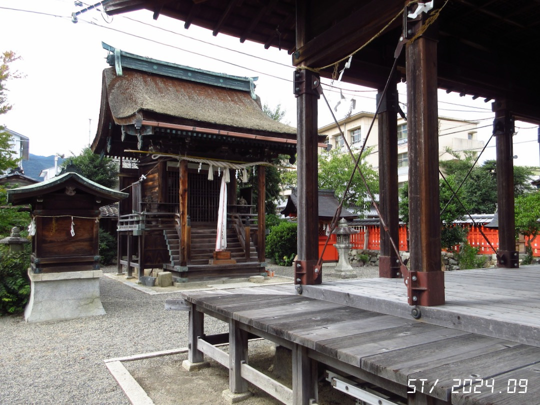下阪本 酒井神社｜大津市 芥月の見聞庫（お散歩観光） 