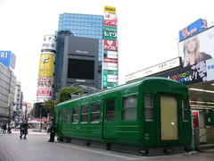 渋谷駅前に東急5000系（旧）