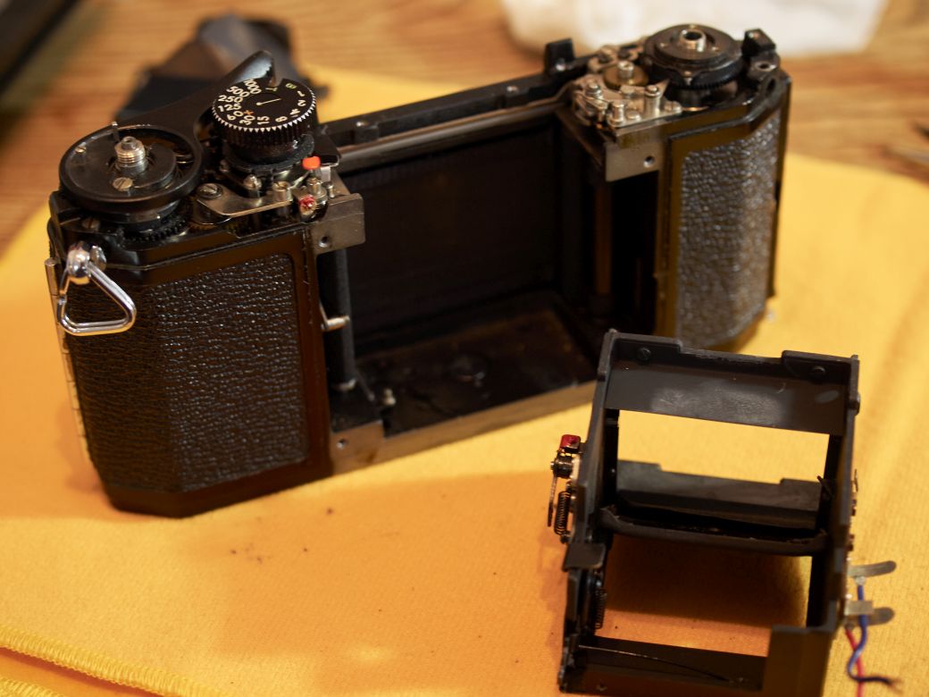 ASAHI PENTAX SV ｵｰﾊﾞｰﾎｰﾙを試みた - Futatabi-Hajimeru