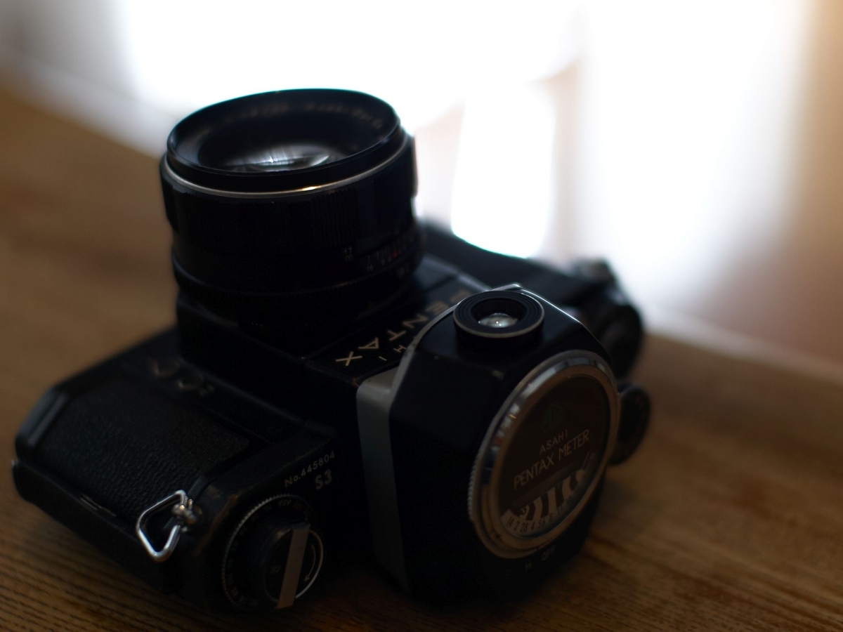 ✧OH済✧PENTAX S3/S-Takumar 55mm F1.8整備済完動品 Asahi Pentax SP + SMC Takumar 85mm F/1.8 Lens #49210F3