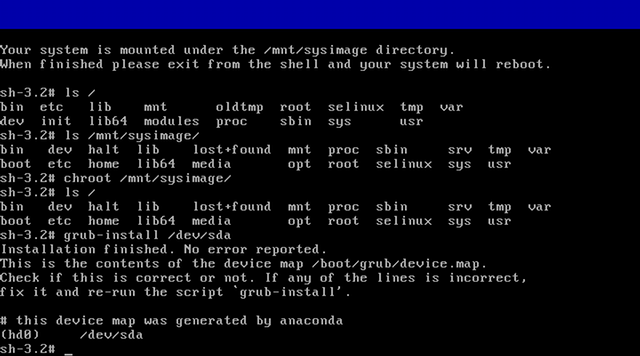 Linuxにおけるgrubによるmbrの修復方法 Adsaria Mood