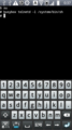 ConnectBotでtelnetd起動