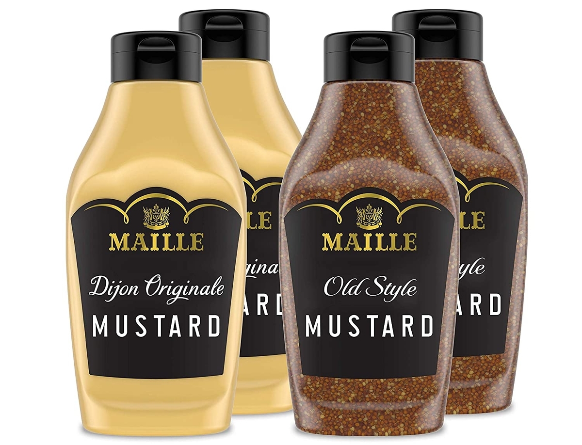 Maille Dijon Mustard Squeeze Condiment Variety Pack Dijon Originale