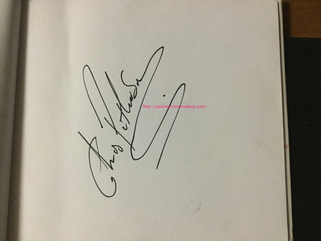 サインコレクション：Chris Patterson/クリスパターソン(WRC CoDriver) VINDUR fra Nordur