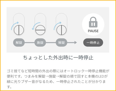 一時停止方法を画像で説明