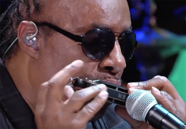 Stevie Wonderのハーモニカパフォーマンス
