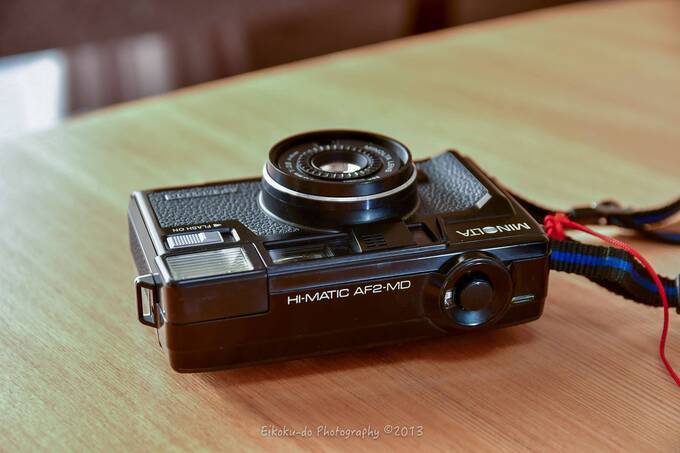 フィルムカメラ】親父のカメラ「MINOLTA Hi-MATIC AF2-MD」レンジ
