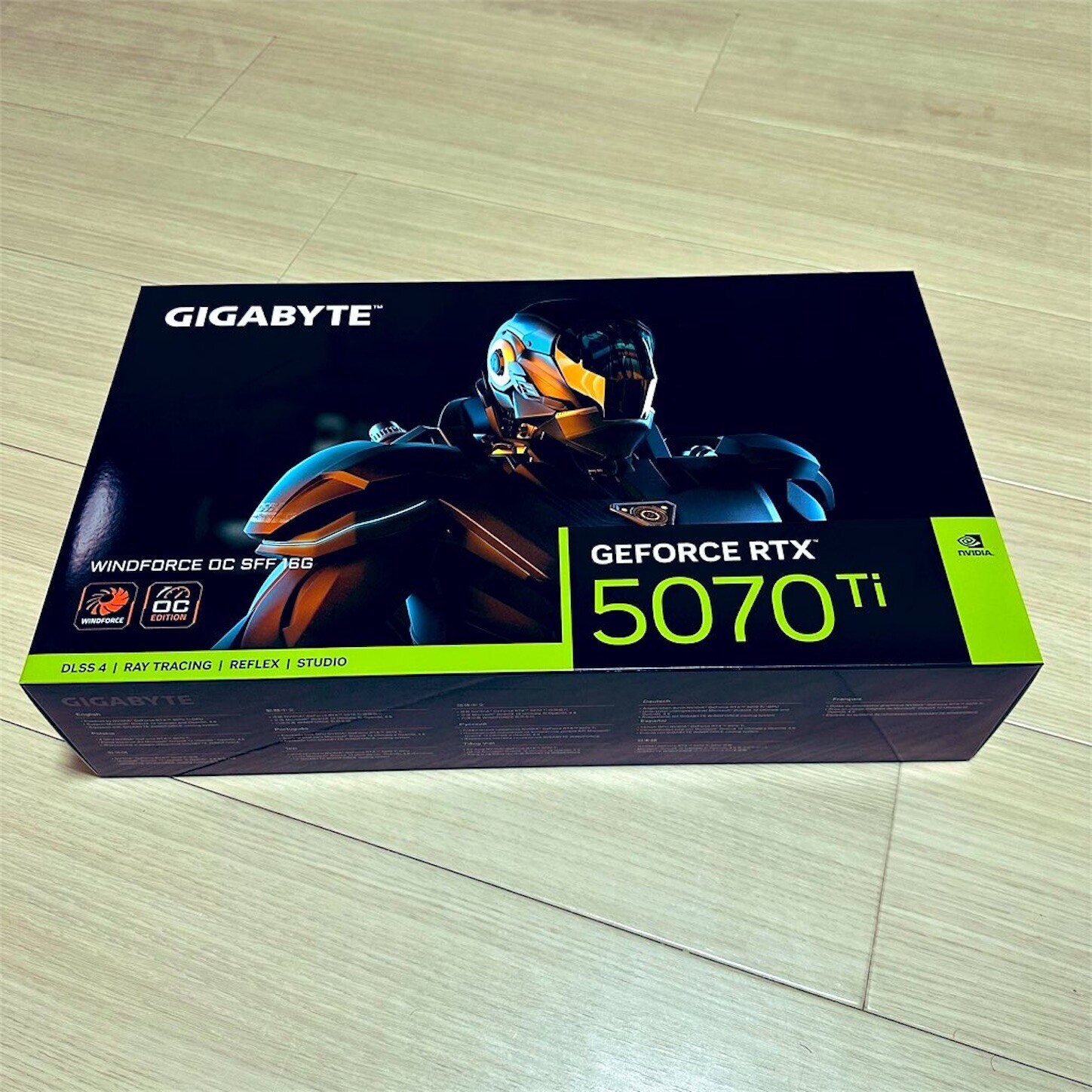GIGABYTE GeForce RTX 5070 Ti WINDFORCE OC SFF 16G - あくろぐ