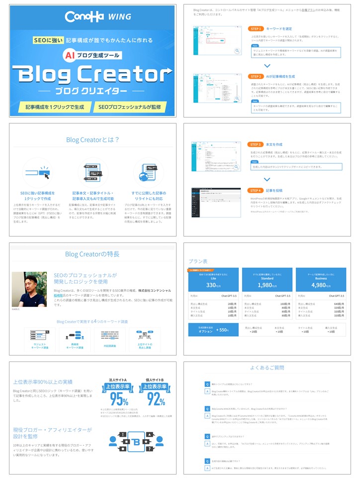 Blogクリエイター資料