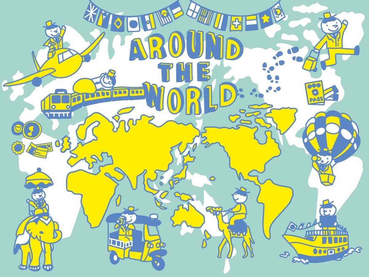世界地図イメージ