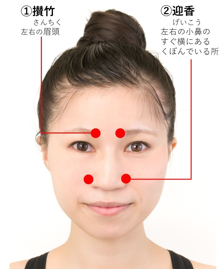 花粉症におすすめのツボ