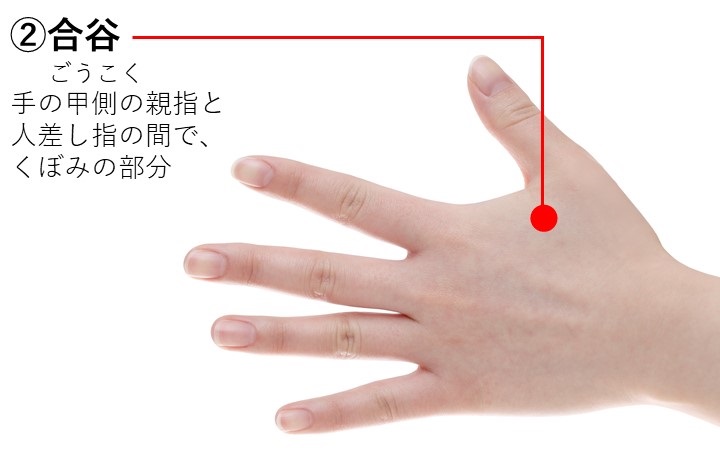 セロトニンに効果的なツボ2
