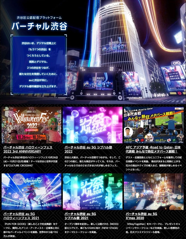 バーチャル渋谷