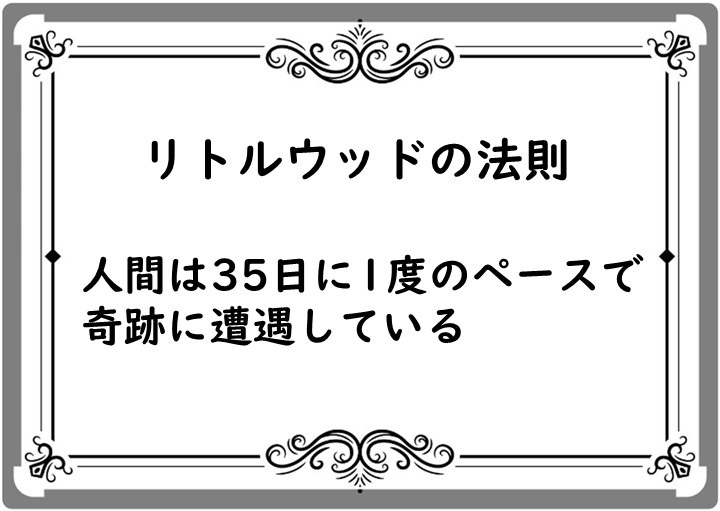 リトルウッドの法則