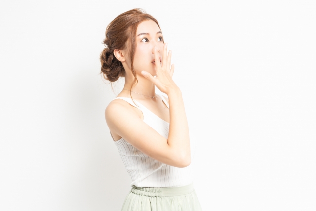 ビットコインが貯まって嬉しい女性