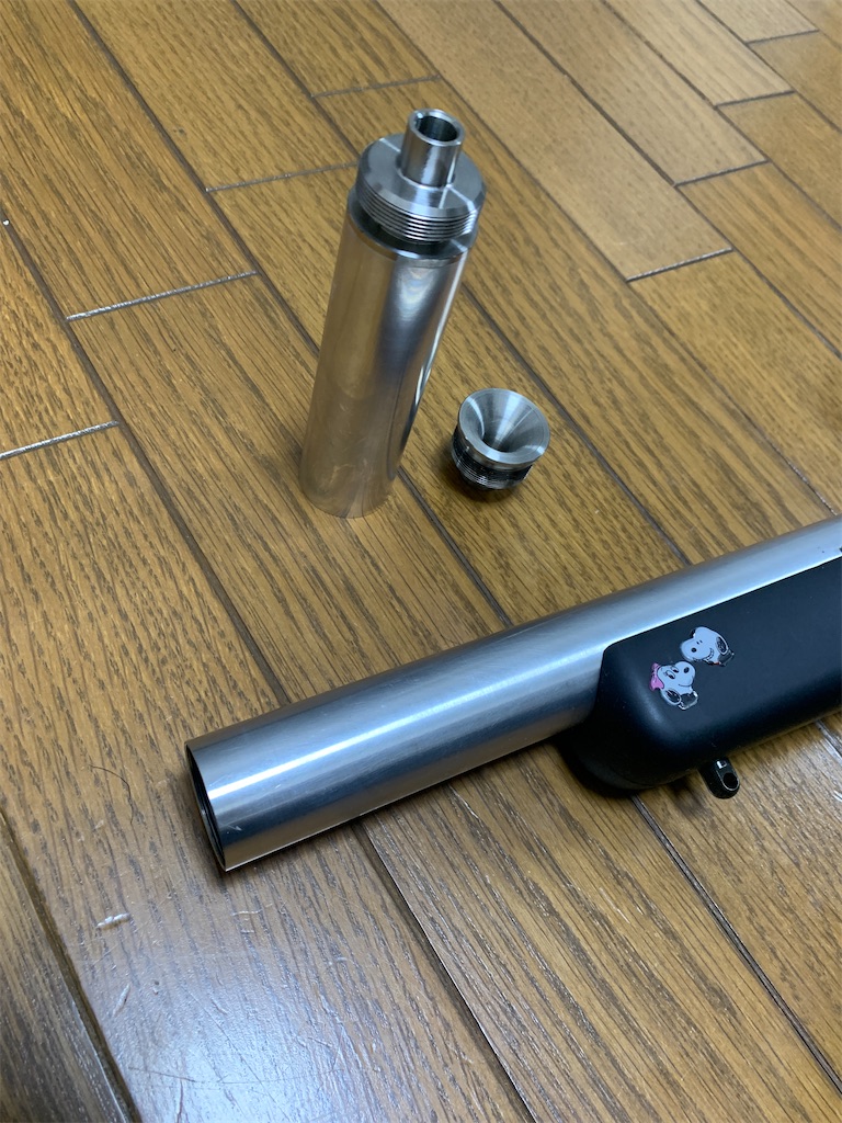 VSR 純正アウター流用 トレーサーinサプレッサー - えあそふと げの