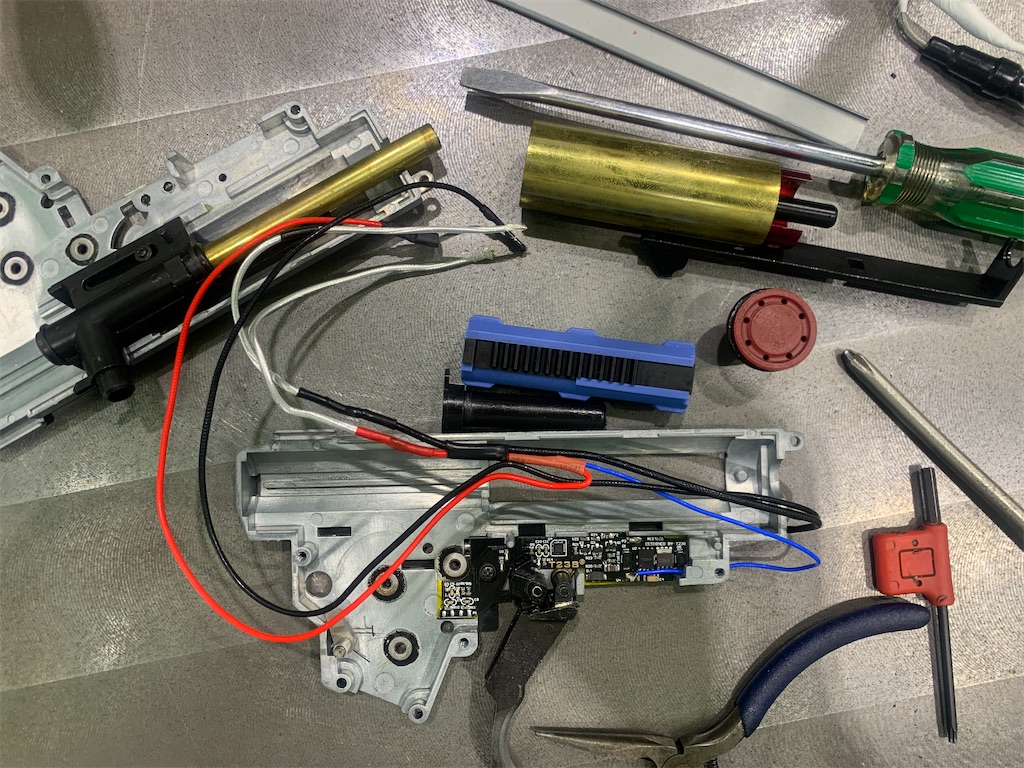 東京マルイ MP5k t238組み込み - えあそふと げのカスタムmemorandum