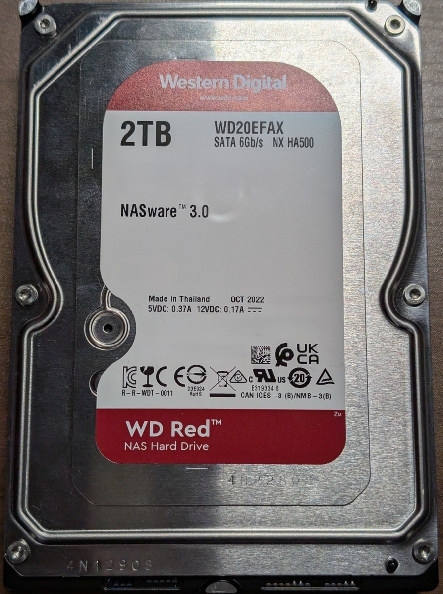 中古HDD 2TB 6623 時間 2.5インチ ドスパラで買った中古HDDが大当たりだった件 - あげせんブログ