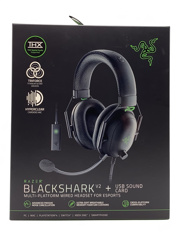 RAZER BRACKSHARK V2＋USB SOUND CARD