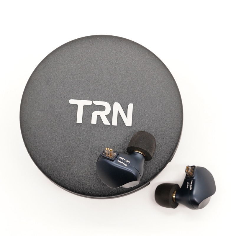 TRN VX Proインイヤーモニター、9ハイブリッドドライバーフラッグシップIem earphone、2ピン取り外し可能ケーブル付きイヤー : TRN VXpro+ イヤーモニター ハイレゾ イヤホン 8BA+1DD