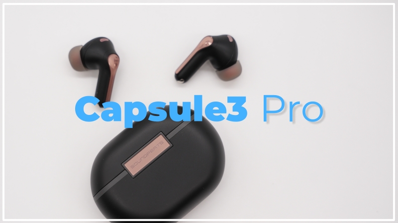 超人気商品‼️ Capsule3 Pro ワイヤレスイヤホン ブラック