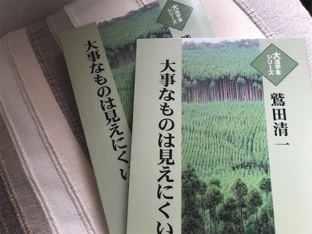 読んだ本 大事なものは見えにくい 上 下 鷲田清一 白菜と豚肉と白だし