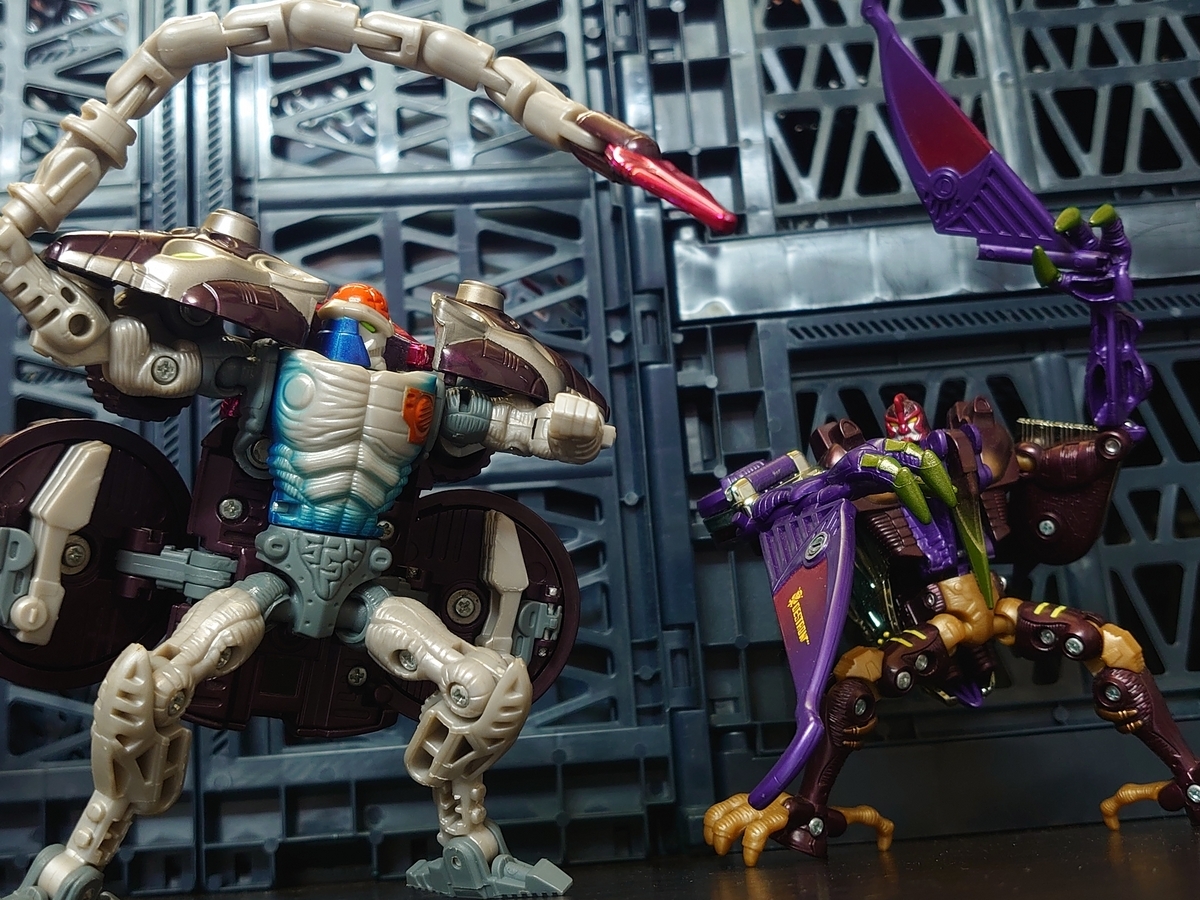ビーストウォーズ VS-43 閃光の対決 ラットル vs テラザウラー