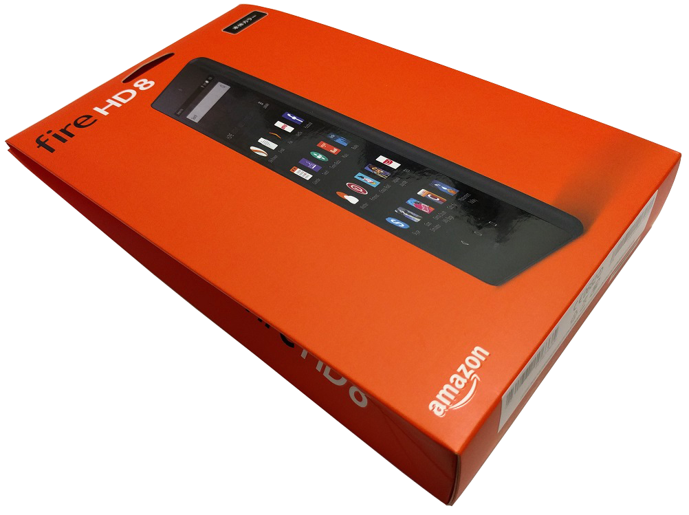 第6世代Fire HD 8タブレット（2016）の簡易レビューと最初にした設定