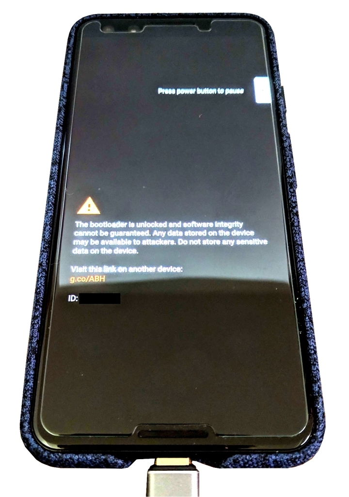 [美品] Google Pixel 3 カスタムROM Root化済み pixel 3 / 3 XLのブートローダーアンロックとroot化の手順