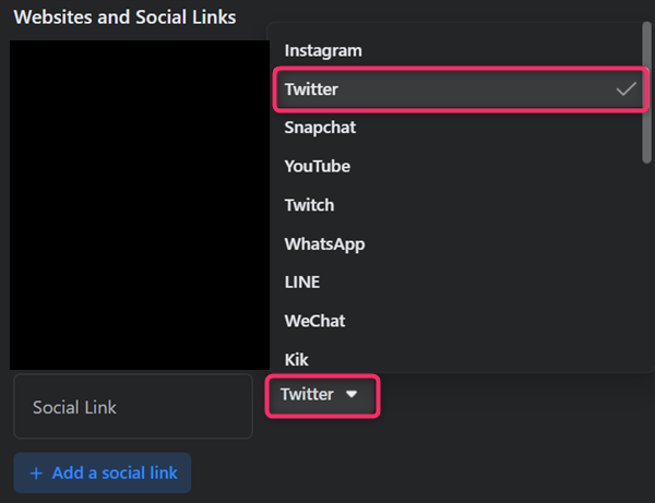Facebook、SNS、アカウント追加