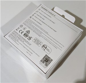 Huawei Freebuds 4i、外箱、裏