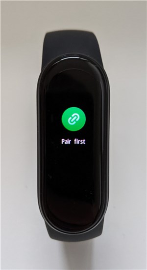 Xiaomi、MiBand5、ペアリング
